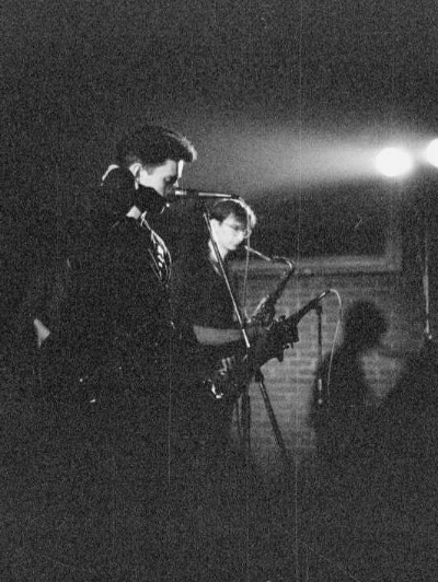 The Decorators on stage